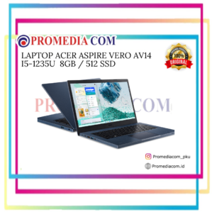 LAPTOP ACER ASPIRE VERO AV14 INTEL CORE I5-1235U|8GB|SSD 512GB|14″IPS|W11+OHS