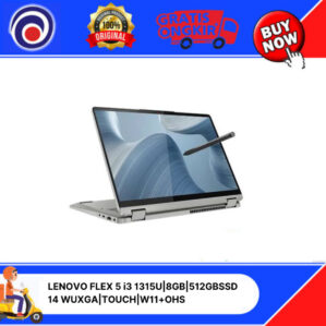 LENOVO FLEX 5 i3 1315U|8GB|512GBSSD 14 WUXGA|TOUCH|W11+OHS