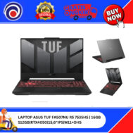 LAPTOP ASUS TUF FA507NU R5 7535HS | 16GB 512GB|RTX4050|15,6″IPS|W11+OHS