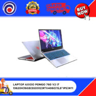 LAPTOP AXIOO PONGO 760 V2 I7 13620H|16GB|SSD512|RTX4060|15,6″IPS|W11