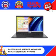 LAPTOP ASUS A1400KA N4500|8GB SSD 256GB|14INCH| W11+OHS