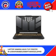 LAPTOP GAMING ASUS TUF FX507ZC4 i5-12500H|8GB|512GB|RTX3050|15,6FHD