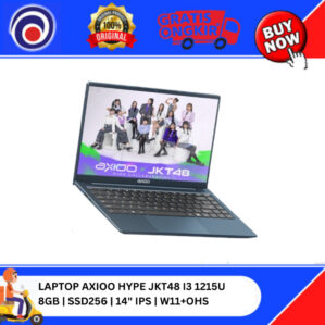 LAPTOP AXIOO HYPE JKT48 I3 1215U / 16GB / SSD512 / 14″IPS / W11