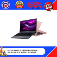 LAPTOP AXIOO Z6 METAL I3 1215U|16GB|SSD512| 14″|W11