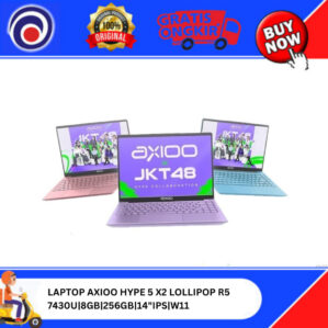 LAPTOP AXIOO HYPE 5 X2 LOLLIPOP R5 7430U|8GB|256GB|14″IPS|W11