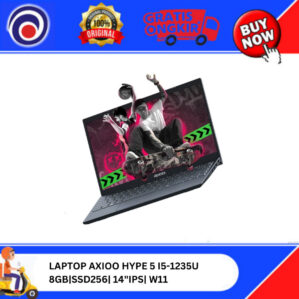 LAPTOP AXIOO HYPE 7 X7 RYZEN 7 5825|8GB|512GB|14″IPS|W11